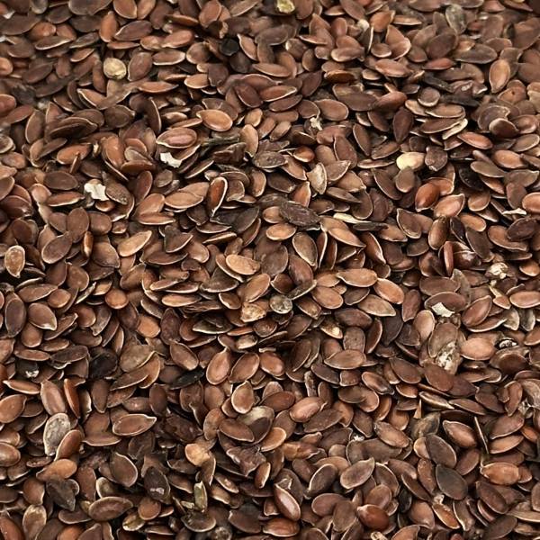 Graines de lin brunes